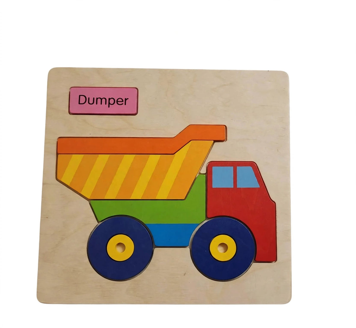 Random 1 Piece 3D Wooden Puzzle | Montessori Educational Toy for Toddlers