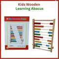 Wooden Abacus with Stand – Educational Math Counting Toy for Kids Early Learning