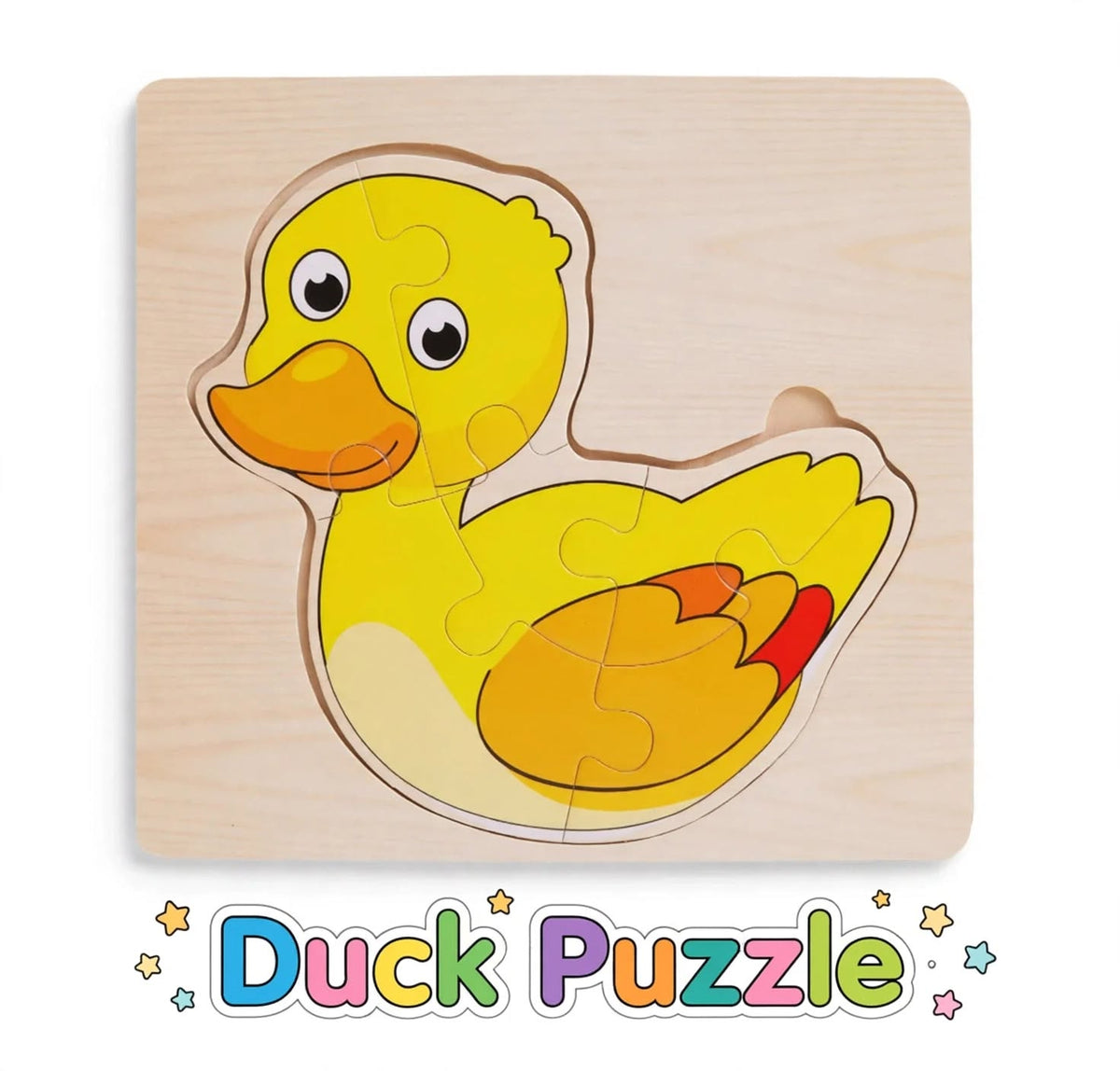 Random 1 Piece 3D Wooden Puzzle | Montessori Educational Toy for Toddlers