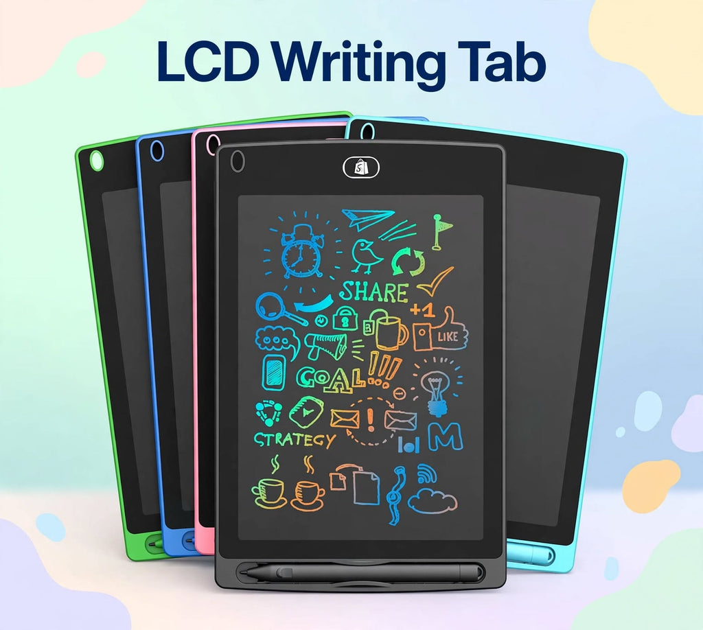LCD Writing Tablet for Kids | Reusable Drawing & Writing Board