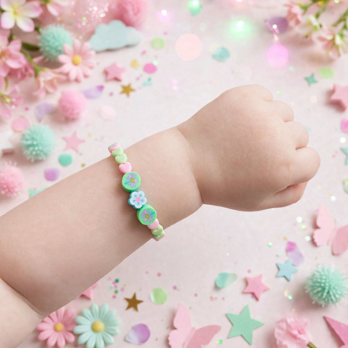 Kids Handmade Multicolor Beaded Bracelet Set | 2 & 3 Piece